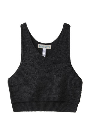ミディウミ/MidiUmiのpile boa knit vest ベスト(110300/110301)