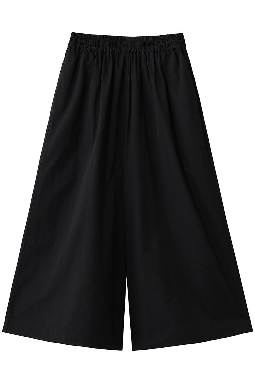 ミディウミ/MidiUmiのwide easy cropped PT パンツ(black/3-760309)