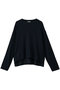 smooth wool blend P/O プルオーバー ミディウミ/MidiUmi navy