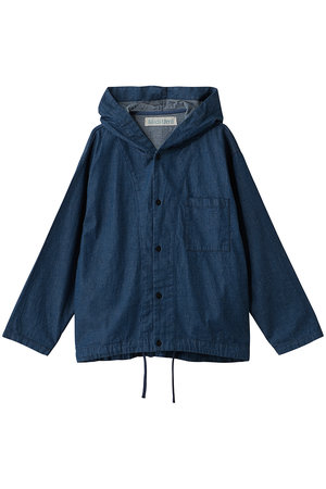 ミディウミ/MidiUmiのdenim hooded  shirt シャツ(110400/110403)