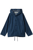 denim hooded  shirt シャツ