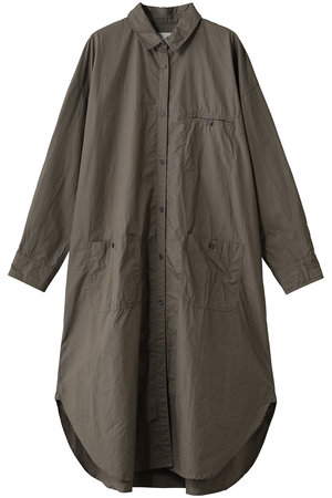 ミディウミ/MidiUmiのwork shirt coat OP ワンピース(110500/110503)