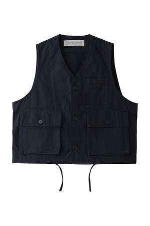 ミディウミ/MidiUmiのutility vest ベスト(110800/110806)