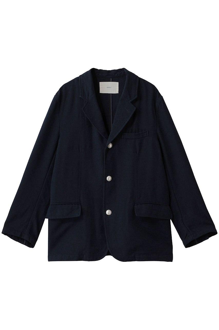 ミディウミ/MidiUmiのwool blazer ブレザー(navy/3-770258)