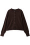 crew neck knit CD カーディガン ミディウミ/MidiUmi brown