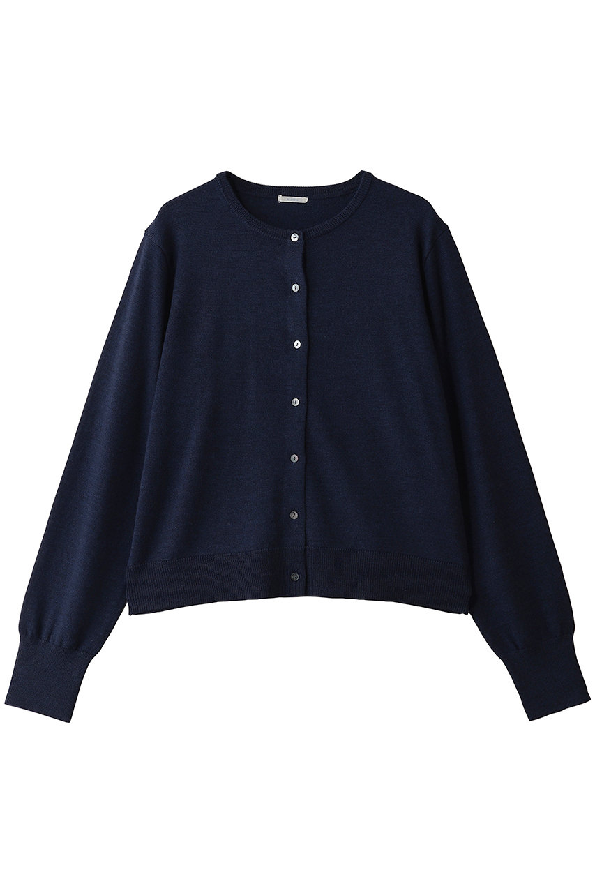 ミディウミ/MidiUmiのcrew neck knit CD カーディガン(navy/3-720278)