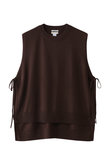 side ribbon vest ベスト