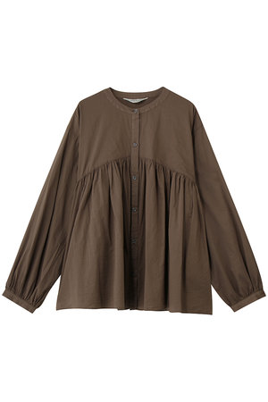 ミディウミ/MidiUmiのgathered flare shirt シャツ(110400/110403)