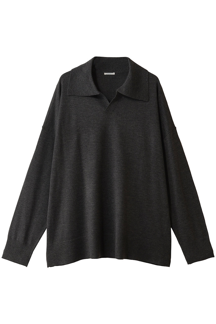 MidiUmi skipper knit PO プルオーバー (c.gray, F) ミディウミ ELLE SHOP