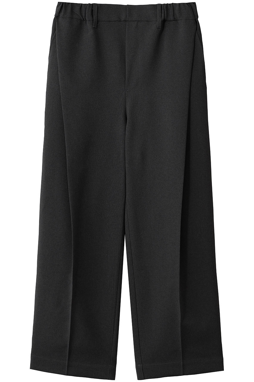MidiUmi comfort wide tapered PT パンツ (c.gray, F) ミディウミ ELLE SHOP