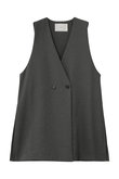 comfort long gilet ジレ