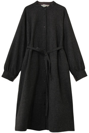ミディウミ/MidiUmiのstand collar coat OP ワンピース(110500/110503)