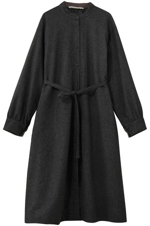 ミディウミ/MidiUmiのstand collar coat OP ワンピース(110500/110503)
