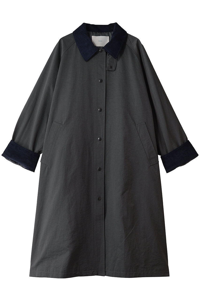 MidiUmi hunting long coat コート (c.gray, F) ミディウミ ELLE SHOP