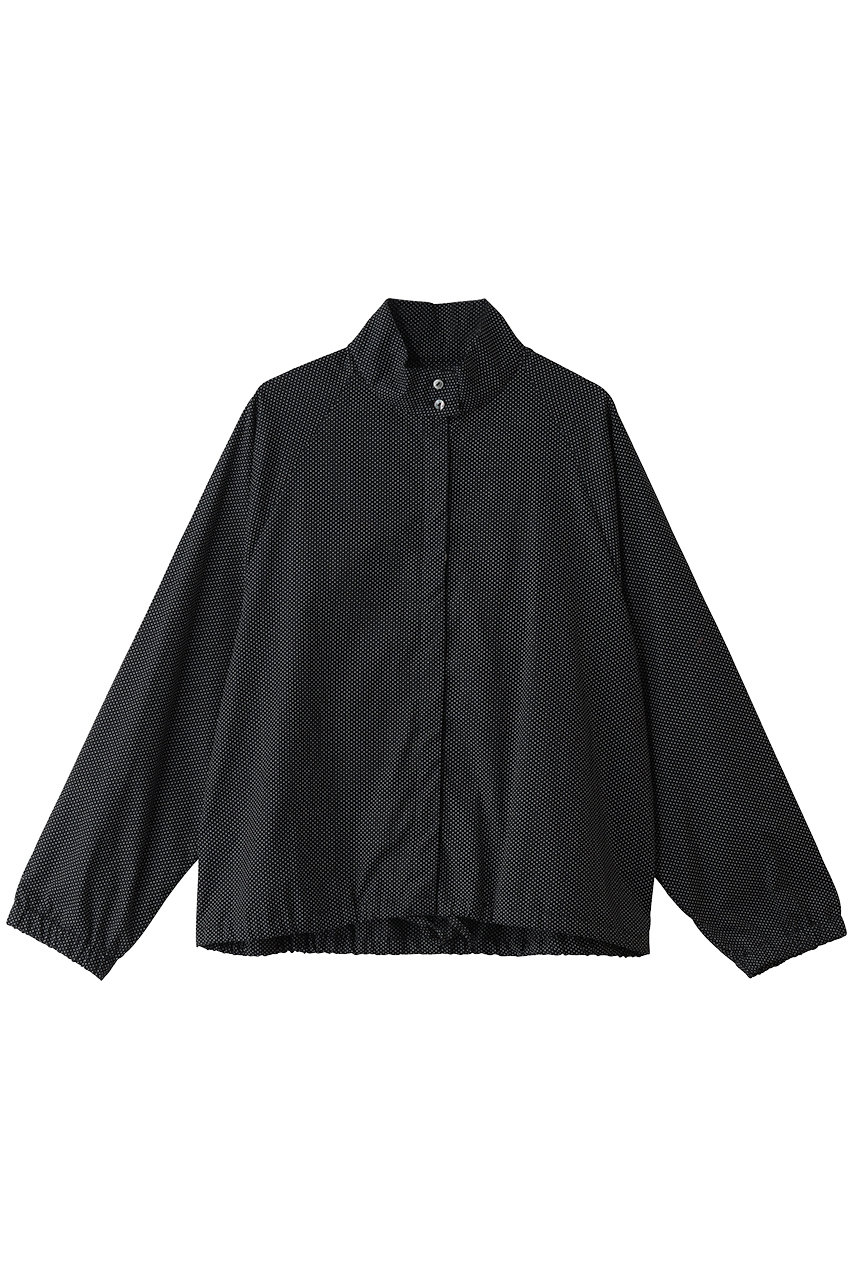 MidiUmi dot shirt blouson ブルゾン (black, F) ミディウミ ELLE SHOP