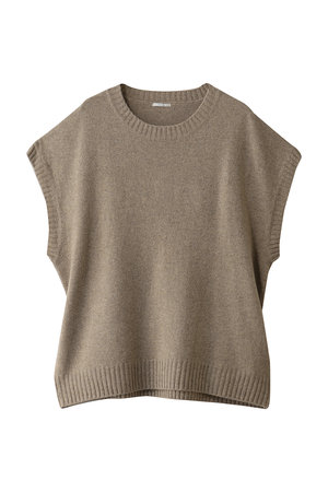 ミディウミ/MidiUmiのshetland wool vest ベスト(110300/110301)