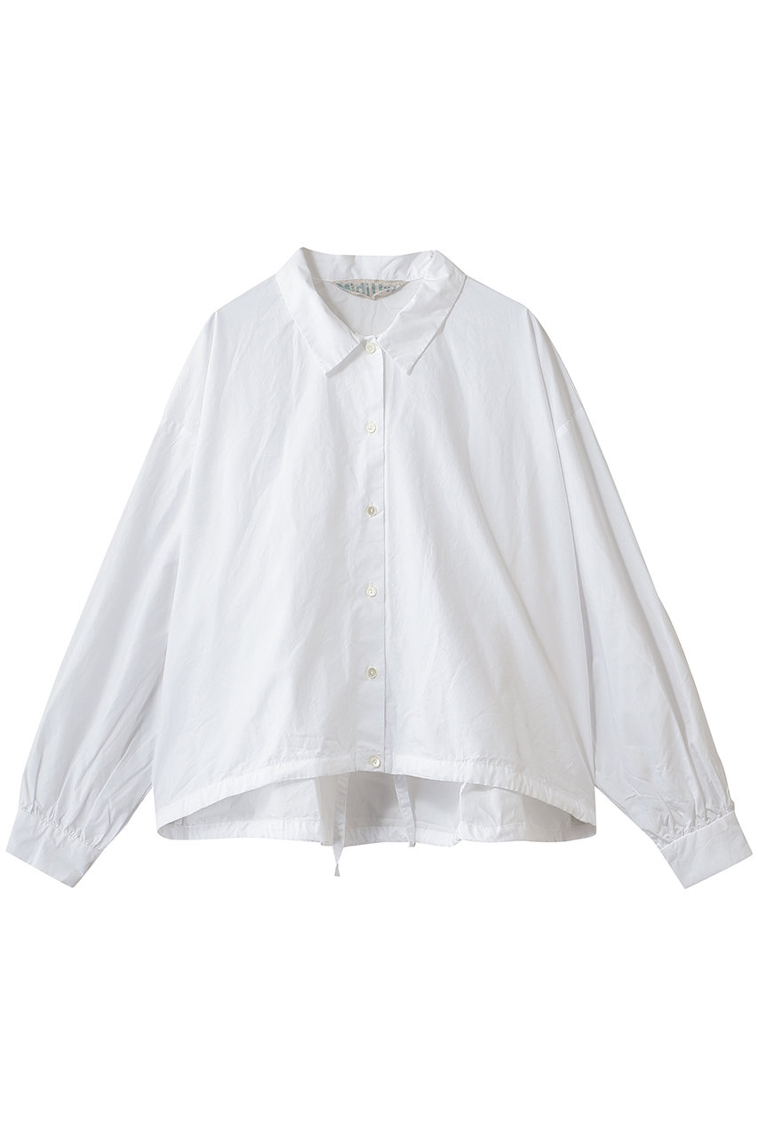 MidiUmi balloon shirt blouson ブルゾン (off white, F) ミディウミ ELLE SHOP