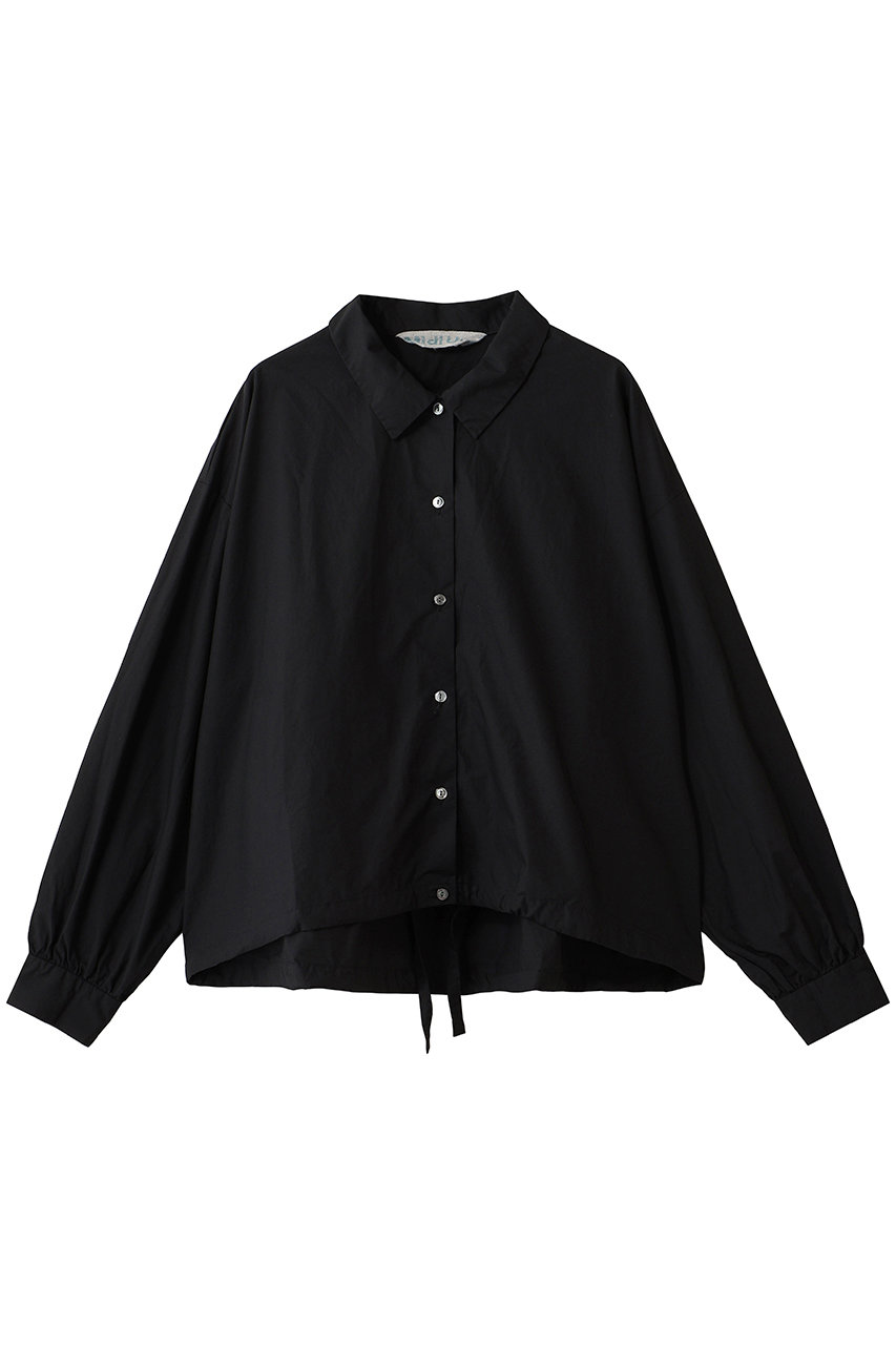 MidiUmi balloon shirt blouson ブルゾン (black, F) ミディウミ ELLE SHOP