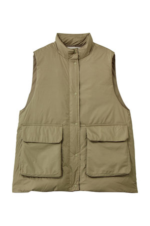 ミディウミ/MidiUmiのdown vest ベスト(110800/110805)