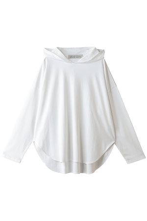 ミディウミ/MidiUmiのround hem PK パーカー(110100/110105)