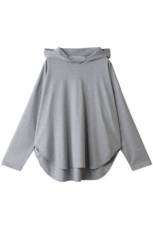 ミディウミ/MidiUmiのround hem PK パーカー(110100/110105)