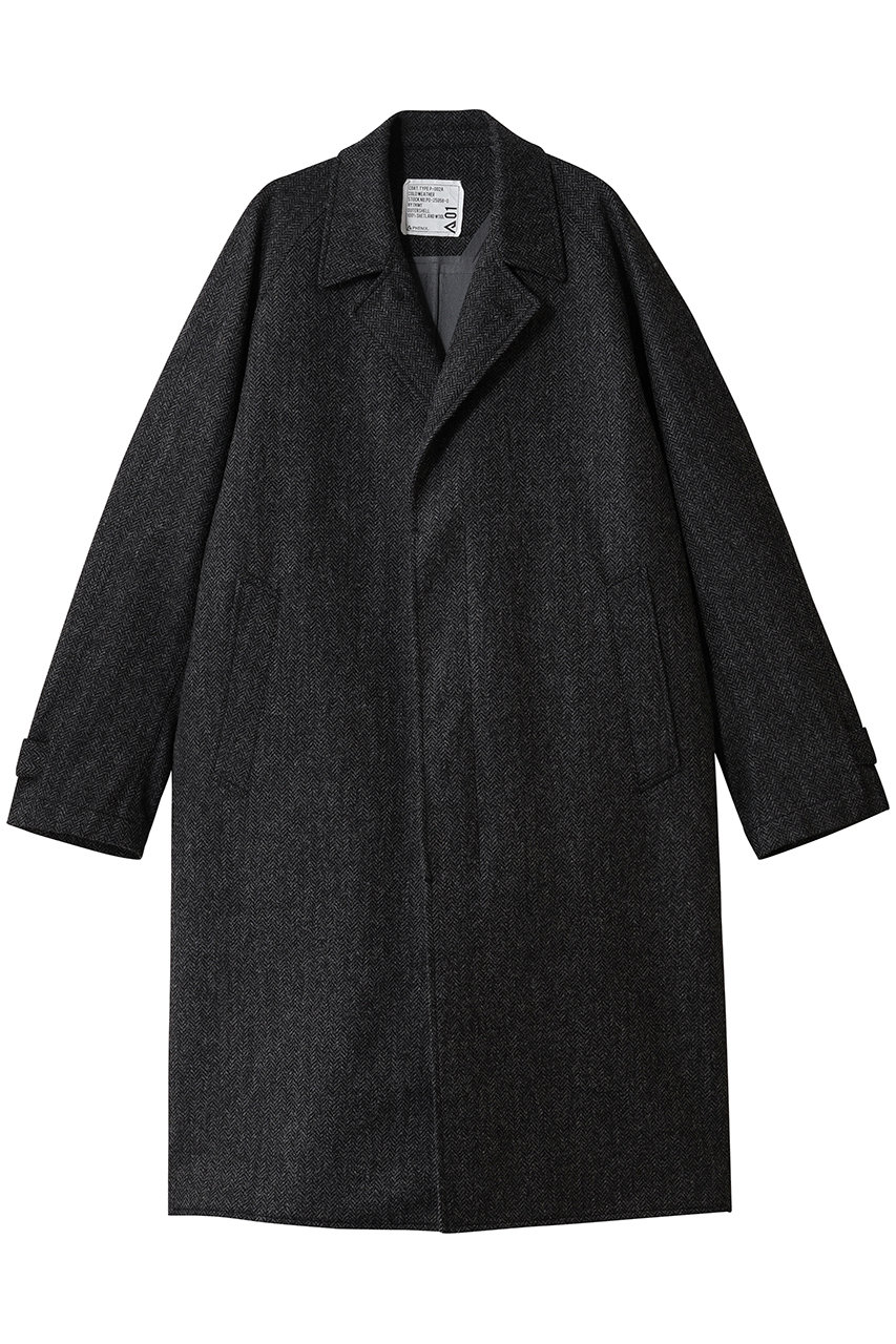 PHENIX 【MEN】【Phenix by TAKAHIRO MIYASHITA】TKMT - COAT TYPE P-002A (black, 01) フェニックス ELLE SHOP