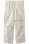 【MEN】REWORKED SNOW CAMO CARGO PANTS フェニックス/PHENIX white