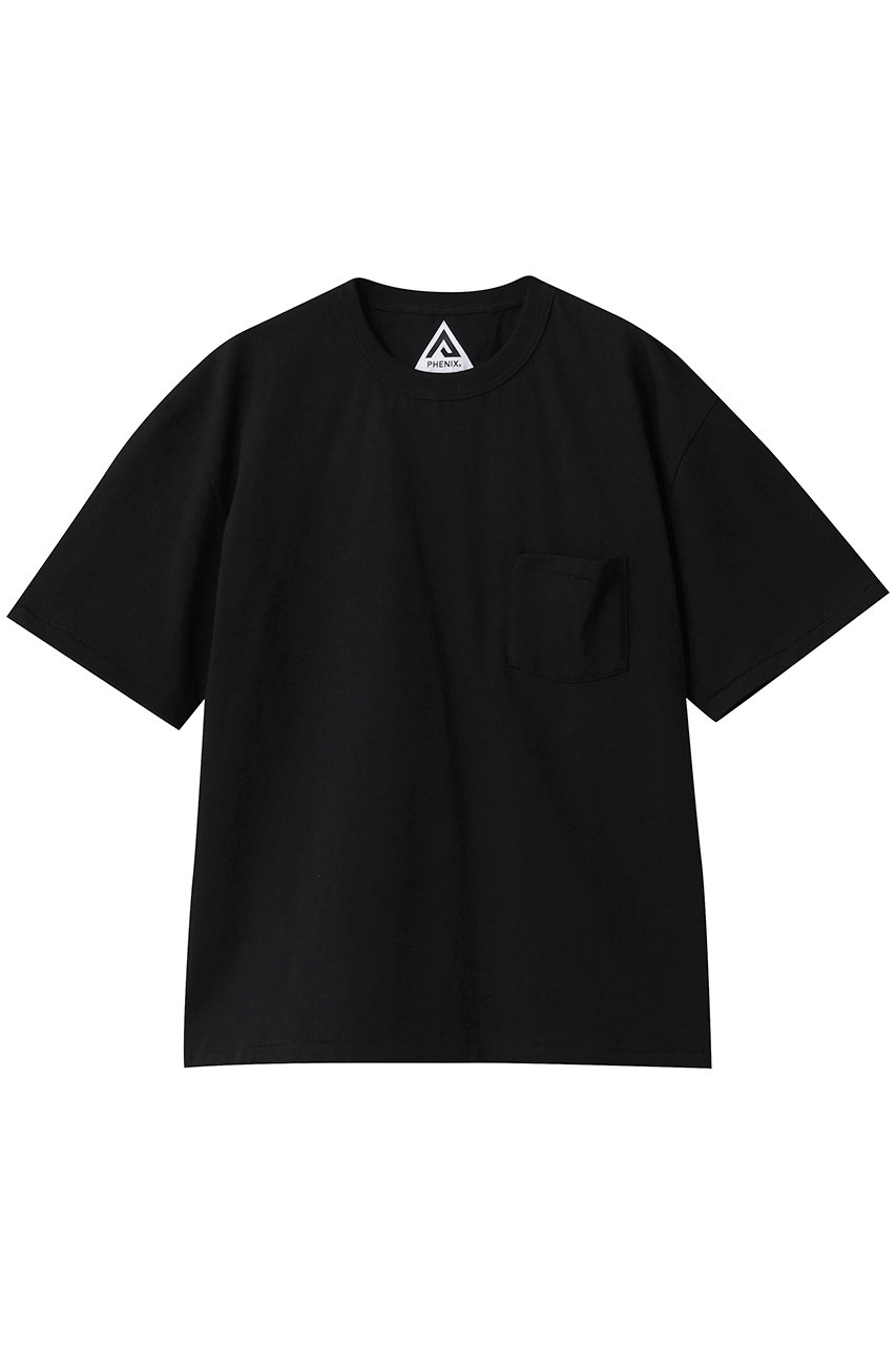 フェニックス/PHENIXの【MEN】DISTORTED POCKET BASE TEE(black/PO-26001-T)