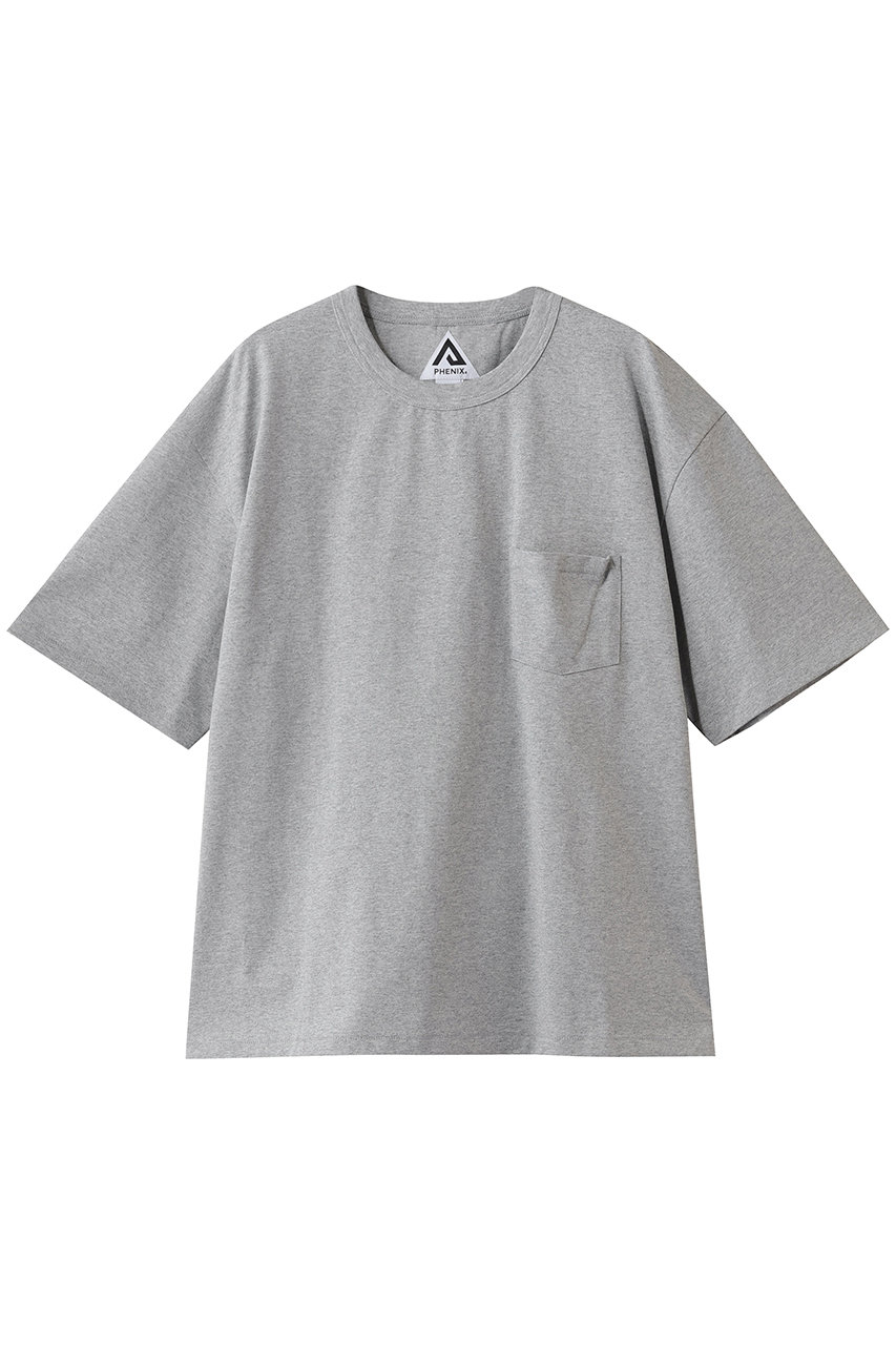 フェニックス/PHENIXの【MEN】DISTORTED POCKET BASE TEE(gray/PO-26001-T)