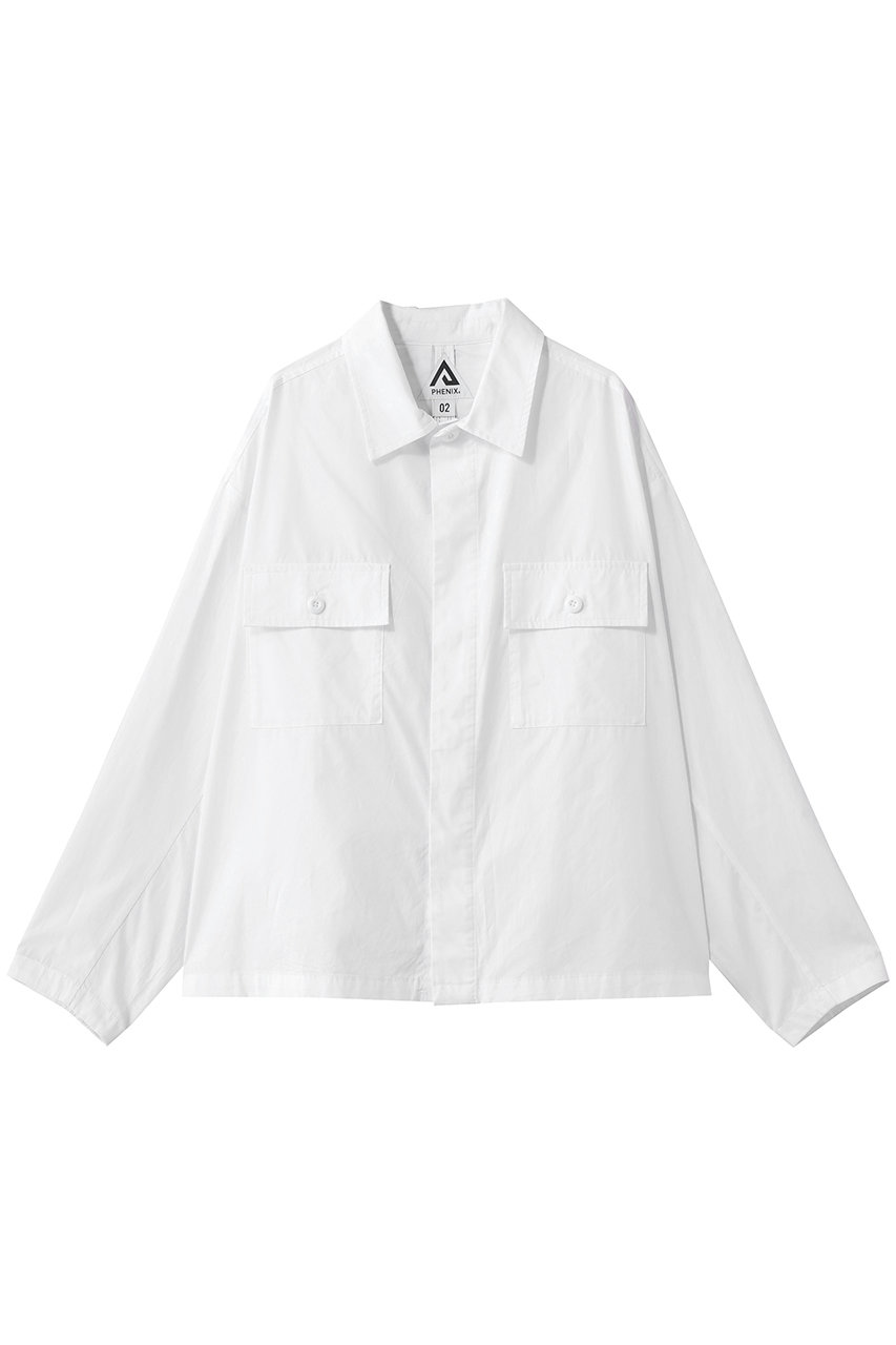フェニックス/PHENIXの【MEN】LIGHTWEIGHT UTILITY  SHIRT(white/PO-26002-H)