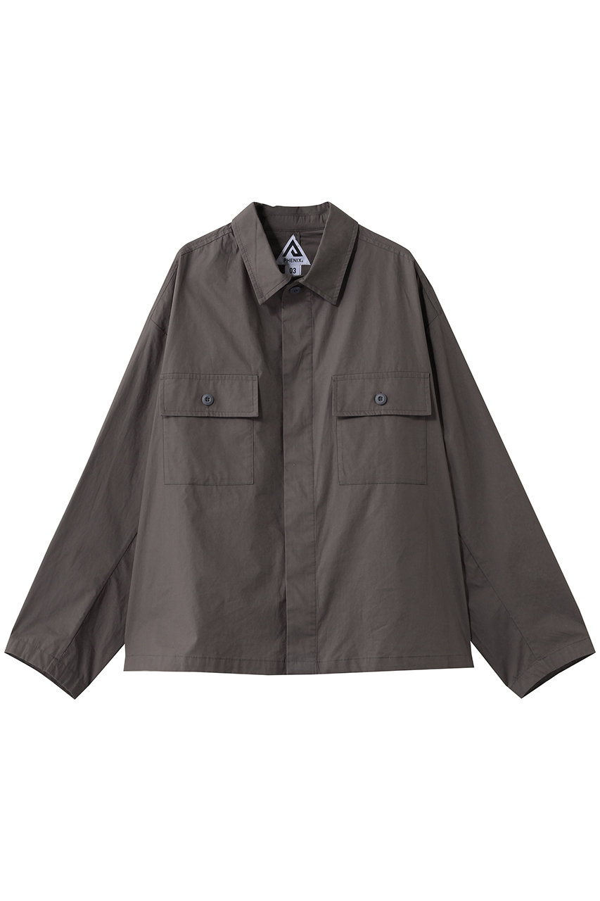 フェニックス/PHENIXの【MEN】LIGHTWEIGHT UTILITY  SHIRT(charcoal/PO-26002-H)