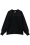 【MEN】WAFFLE CREW NECK SWEAT フェニックス/PHENIX black