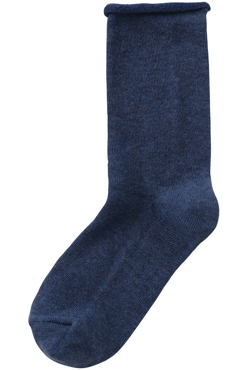 レッグスピッキー/legs pickyの【UNISEX】ふんわり締めつけない靴下(21.0-25.0cm）(インディゴ/LW449-02)