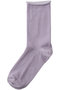 【UNISEX】ふんわり締めつけない靴下(21.0-25.0cm） レッグスピッキー/legs picky ライラック