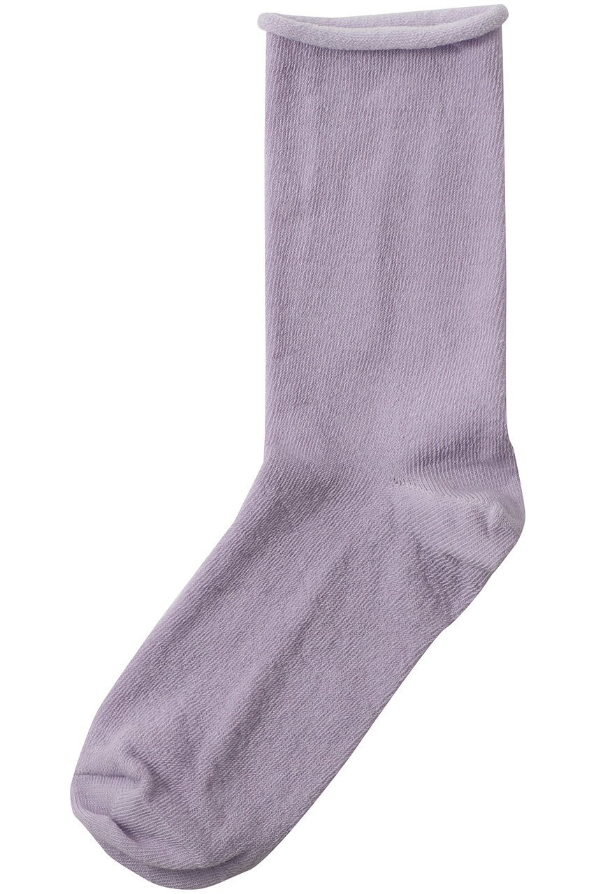 レッグスピッキー/legs pickyの【UNISEX】ふんわり締めつけない靴下(21.0-25.0cm）(ライラック/LW449-02)