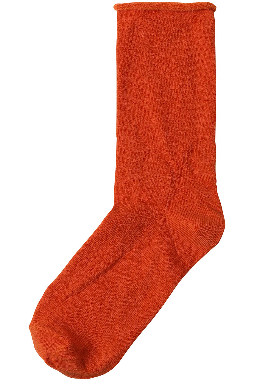 レッグスピッキー/legs pickyの【UNISEX】ふんわり締めつけない靴下(21.0-25.0cm）(オレンジ/LW529-03)