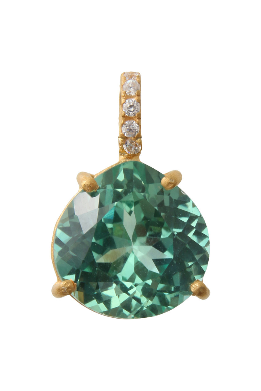 クイ/Kui Co.のサファイア チャーム(グリーン②/ITS-CM247)