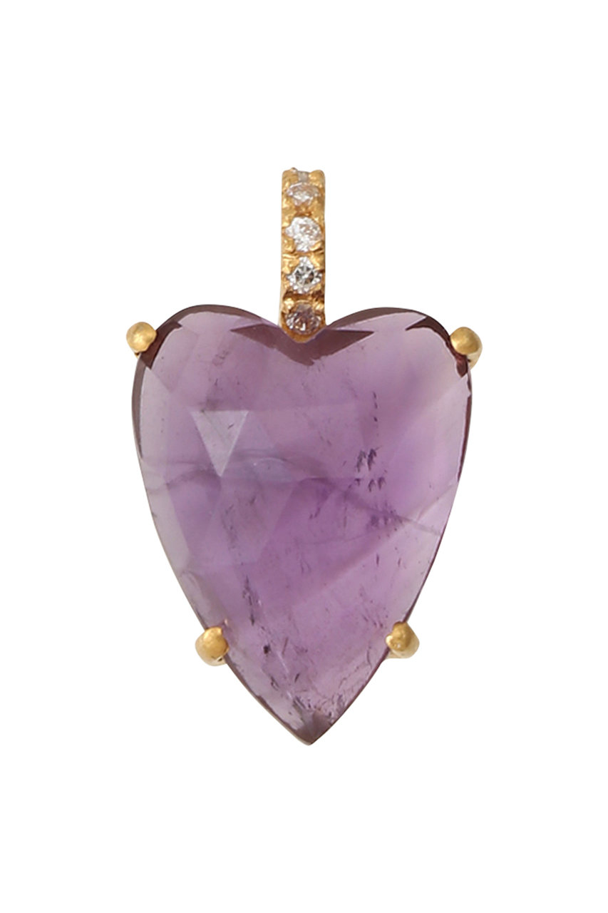 クイ/Kui Co.のアメジスト チャーム(パープル/RAW-CM428)