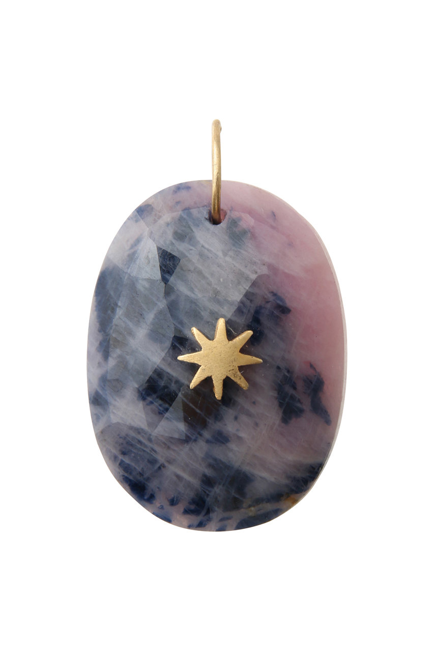 クイ/Kui Co.のサファイア チャーム with Star(パープル/LIN-CM088)