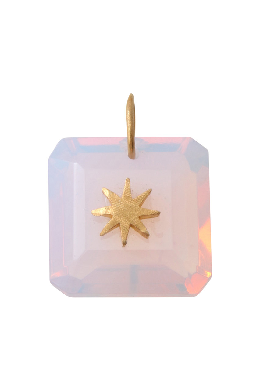 クイ/Kui Co.のラベンダークォーツ チャーム with Star(ピンク/LIN-CM148)