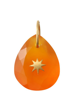 クイ/Kui Co.のカーネリアン チャーム with Star(150700/150701)