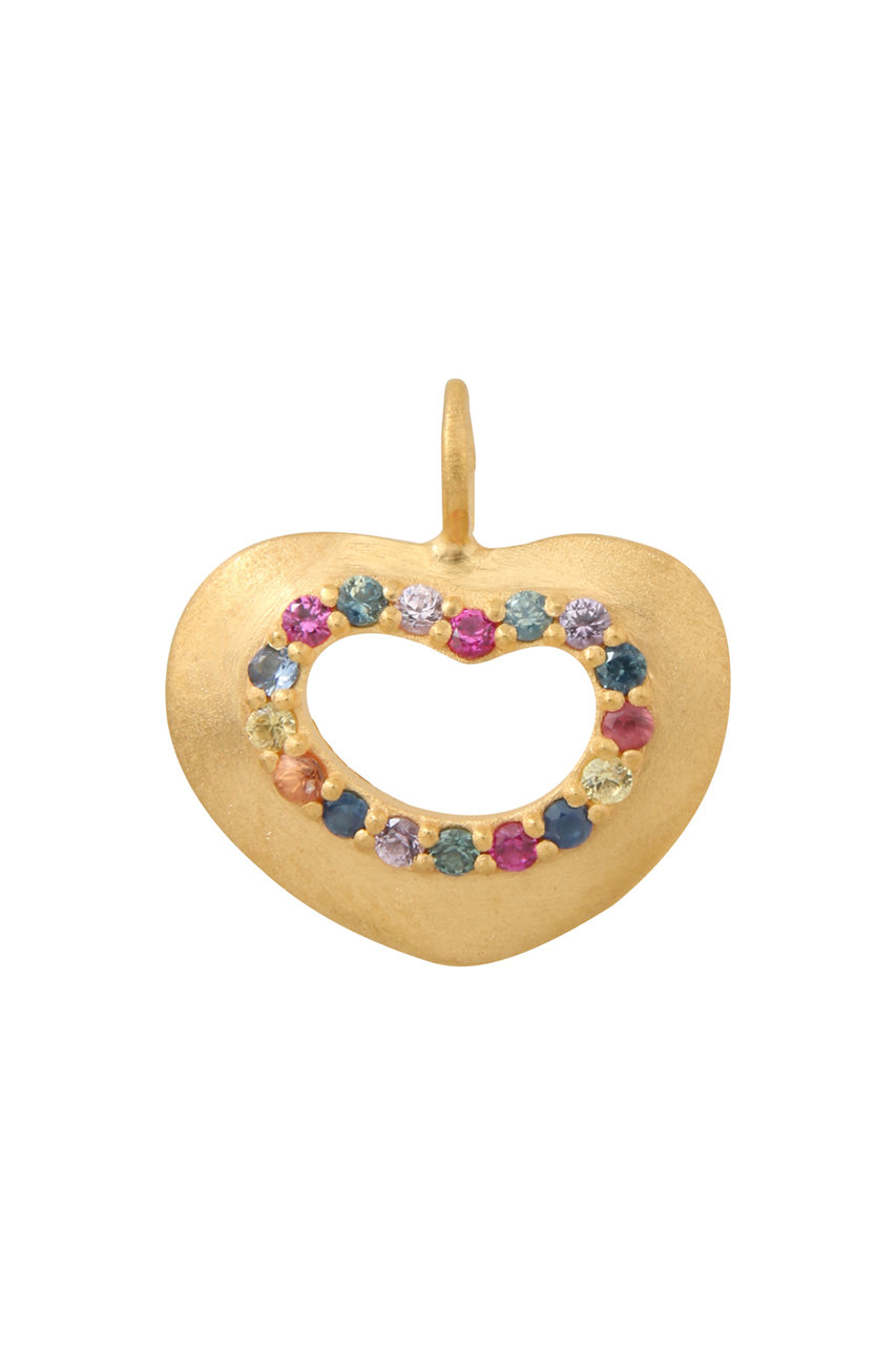 クイ/Kui Co.のマルチサファイア メタルチャーム(マルチ/RAW-CM460)