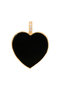 ハート チャーム クイ/Kui Co. ブラック