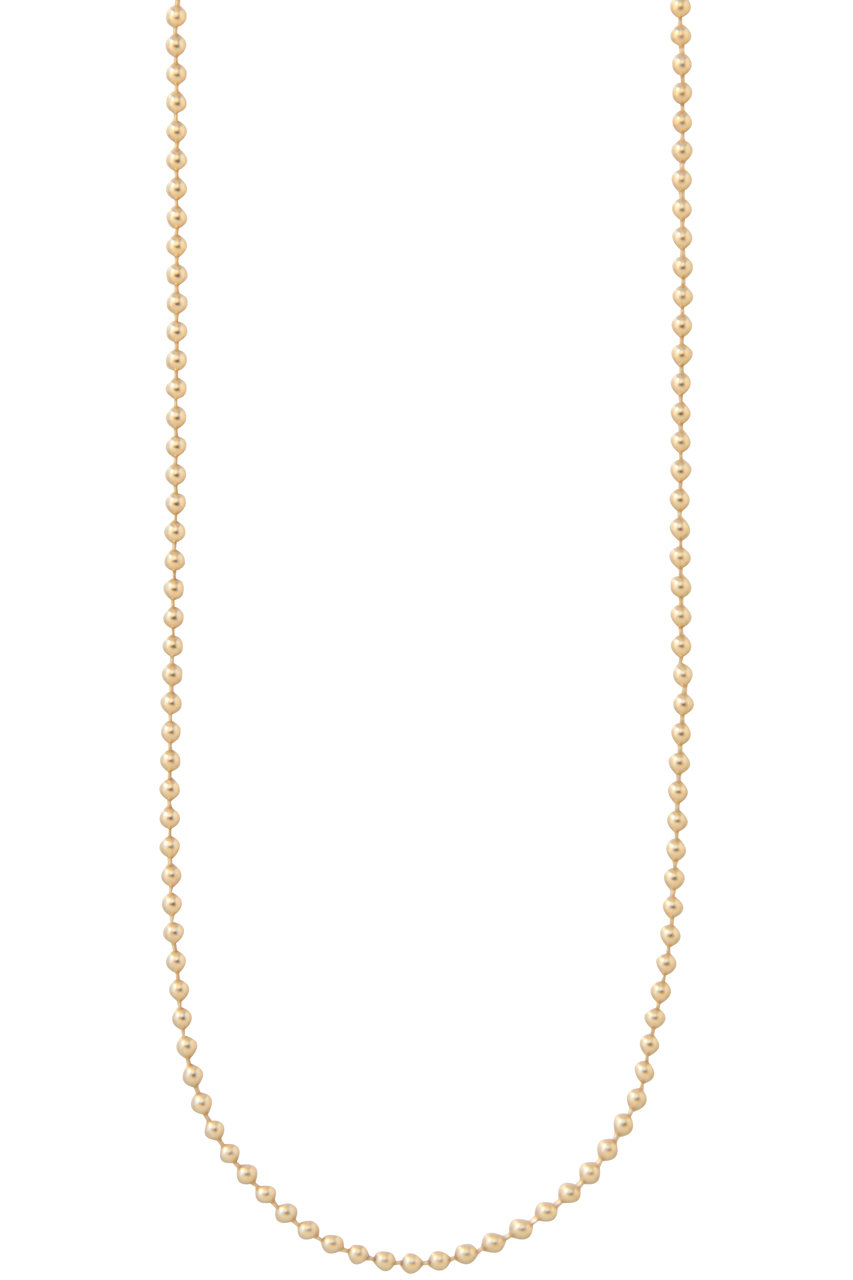 クイ/Kui Co.のボールチェーン ネックレス 50cm(ゴールド/KUI-NK013-11-50)