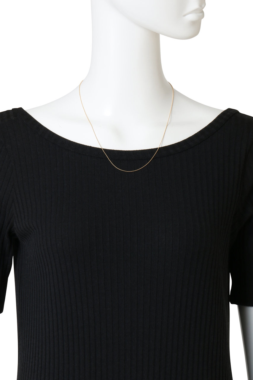 Kui Co.(クイ)｜ボールチェーン ネックレス 50cm/ゴールド の通販