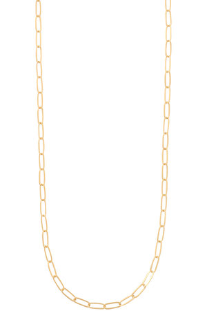 クイ/Kui Co.のペーパークリップチェーン ネックレス 45cm(150200/150201)