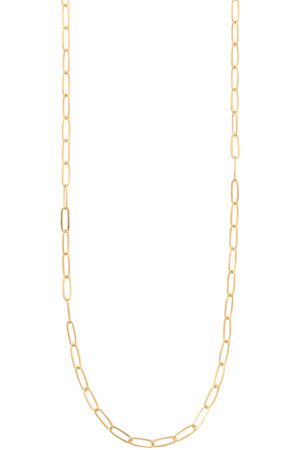 クイ/Kui Co.のペーパークリップチェーン ネックレス 50cm(150200/150201)