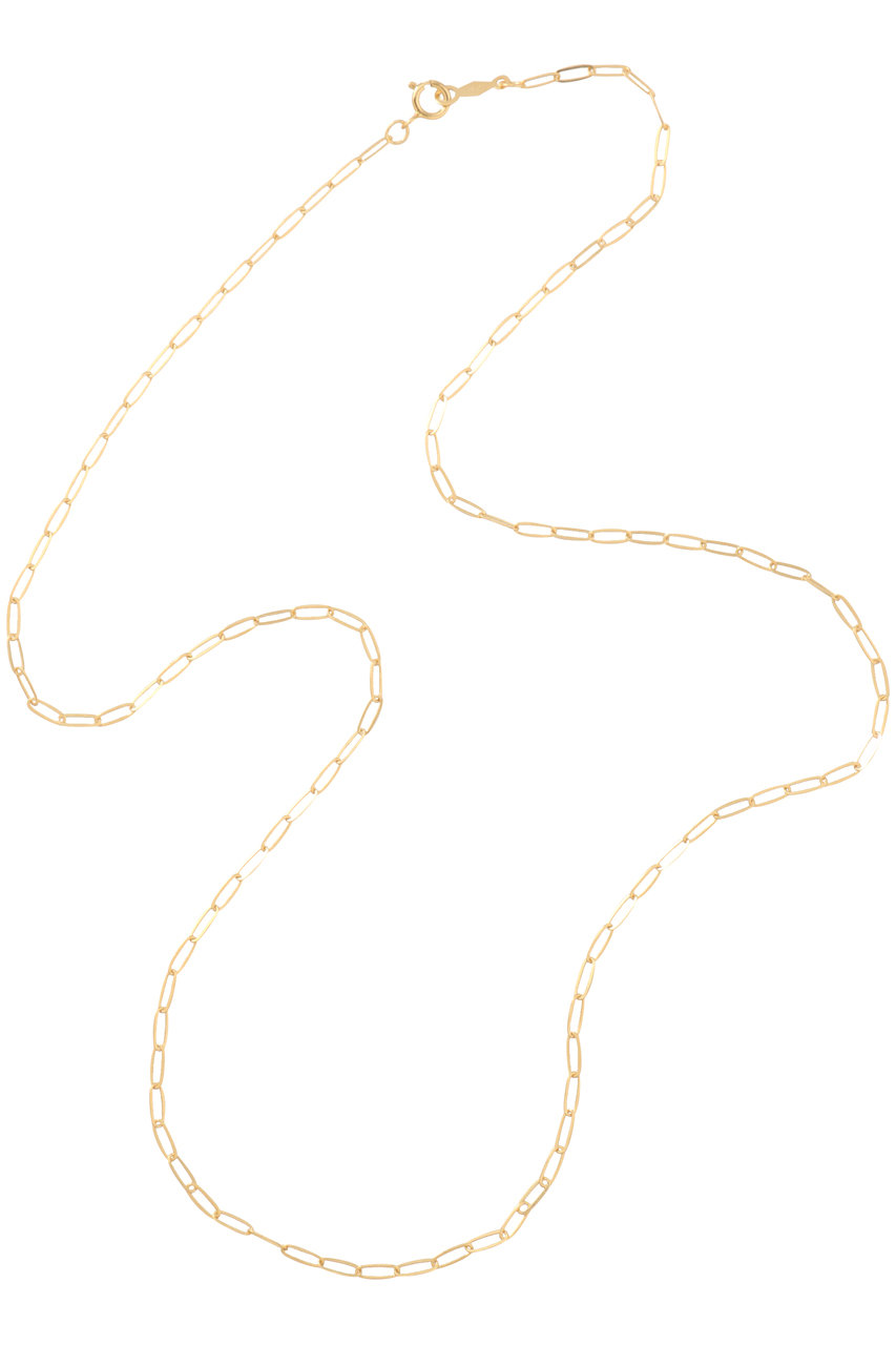 Kui Co. クイ ネックレスチェーン ゴールド 50cm Kui Co.(クイ)｜ペーパークリップチェーン ネックレス 50cm/ゴールド