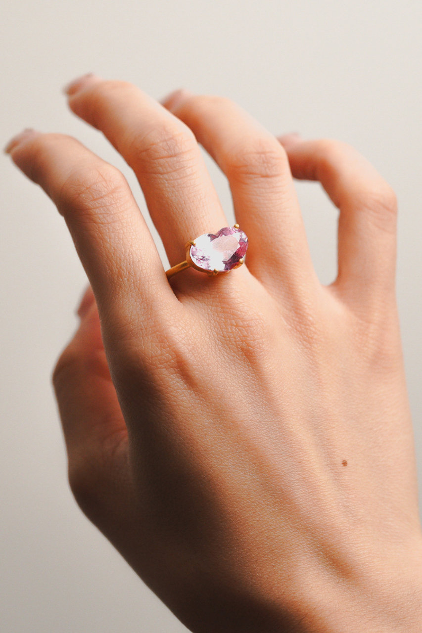 Kui Co.(クイ)｜サファイア リング/ピンク の通販｜ELLESHOP・(エル