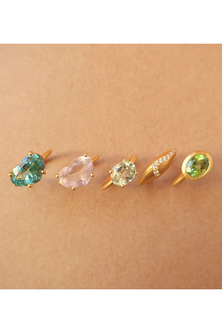 Kui Co.(クイ)｜サファイア リング/ピンク の通販｜ELLESHOP・(エル